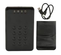 RASTKY Hardware di Crittografia da 2,5 Pollici USB3.0 Hardware Crittografato in Disco Rigido Crittografato, Memoria di Dati per 8 10 XP, per OS X 10 e più, Materiale ABS