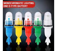 RASTKY Indicatore Luminoso per Pesca Subacquea a LED di Alta qualità Allarme Esca Allarme per Esca con Punta per Asta Clamp/Holder per Pesce per la Pesca, Ideale per Gli Appassionati di Notturna