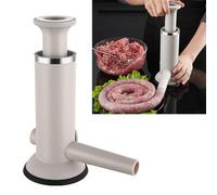 RASTKY Insaccatrice per Salsicce in Acciaio Inossidabile Che Produce in Modo Efficiente una Macchina Riempitrice Manuale per Salsicce per Gamberetti di Carne, Comoda per la, Dimensioni 8,86 X 3,74