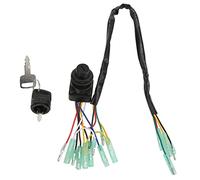 RASTKY Interruttore a Chiave per Barca Professionale Interruttore di Accensione Fuoribordo Impermeabile Pannello di Controllo Universale per Uso Generale, Resistente Materiale Plastico ABS