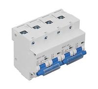 RASTKY Interruttore Automatico di Interblocco a Doppia Alimentazione Mini Interruttore di Trasferimento AC450V di Grande affidabilità per Grattacielo, Frequenza Dell'industria Militare 50Hz (80A)