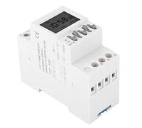 RASTKY Interruttore Timer Programmabile Interruttore di Controllo della Temporizzazione su Guida DIN per Campanello Scolastico AC220V 3A, Orario Digitale Compatto per Controllo Campanello di Fabbrica