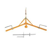 RASTKY Jenny Fence Wire De Reeler per un Facile Montaggio e Smontaggio Ideale per gli Appassionati di Acciaio Inossidabile