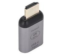 RASTKY Jorindo Tipo C to Adapter - 4K a 60Hz Video Converter con Guscio di Alluminio, Tipo C da Femmina a Maschio, per lo Streaming su HDTVS, Proiettori e Monitor - Plug and Play Connection (#2)