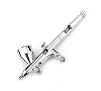 RASTKY Kit Aerografo con Alimentazione DualGravity da 0,2 MmDecorazioni per Torte, Trucco, Nail Art e Vari Progetti di Pittura - Utilizzo VersatileArtisti e Hobbisti