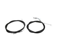 RASTKY Kit Cavo Frizione Acceleratore Ad Alta tenacità per Bicicletta Motorizzata Set di Sostituzione Aggiornamento per Cavo Acceleratore e Frizione, Materiale PVC+acciaio, 1 1