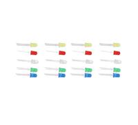 RASTKY Kit di Diodi Emettitori di Luce a LED da 1000 Pezzi Componenti di Illuminazione Compatti e Stabili per Luci Posteriori Automobilistiche Retroilluminazione Civile 5 Colori 5mm