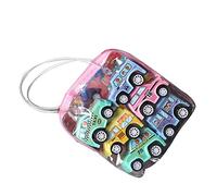 RASTKY Kit di Macchinine Giocattolo da Tirare Indietro da 6 Pezzi Set Smaltato di Alta qualità per Bambini, Forma Carina e Funzionamento Senza Batteria, Scelta Ideale di Set di Macchinine Giocattolo