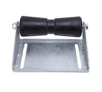 RASTKY Kit di Montaggio Rullo Chiglia per Rimorchio per Barche Staffa in Gomma Resistente L'acciaio Zincato Salva Sforzo Protegge la Chiglia e Lo Scafo della Barca (12 Pollici)