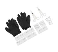 RASTKY Kit per Piercing Al Corpo in Acciaio Inossidabile da 42 Pezzi, Morsetti per Aghi di Diverse Forme, Ampia Applicazione, Materiale Delicato Sulla Pelle per Piercing All'orecchio, Naso, Labbro,