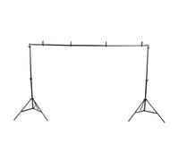 RASTKY Kit Supporto per Fondale Largo 10 Piedi di Supporto per Fondale in Lega di Alluminio con Morsetti a Molla Ritratto in Studio di per Fotografico Resistente