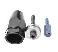 RASTKY Kit Testa Pistola con Dado per Rivetti M5 M6 M8 M10 Materiale Premium Facile Sostituzione per Progetti di Officina con Rivettatrici Pneumatiche (Maniglia Dritta Esagonale M5)