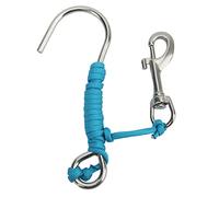 RASTKY La Deriva Subacquea Premium con e Clip in Acciaio Inossidabile - Durevole, Leggera e Perfetta Fotografia Subacquea, Caverne e Immersioni alla Deriva - Include Bobina Retrattile e Carabinatore