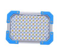 RASTKY Lampada da Lavoro a LED, Lampada da Lavoro Portatile Ricaricabile da 3600 MAh, da Portatile da Esterno per Emergenza in Cantiere da Campeggio All'aperto (plastica)