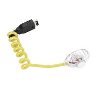 RASTKY Luce a Forma di Verme LED Portatile per GameBoy Advance Plug and Play per SP Luce LED, Sorgente Luminosa a per Giocare Ovunque, Design Regolabile per la Migliore Esperienza Visiva