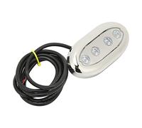 RASTKY Luce Subacquea per Yacht per Barche Adatta per Luce LED Marina Impermeabile Ultra Luminosa IP68 per la Pesca Notturna (RGB)