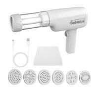 RASTKY Macchina Automatica per Noodle Macchina per Spaghetti Senza Fili USB Ricaricabile 6in1 per Singola/coppia/famiglia Numerosa Bianco