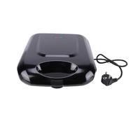 RASTKY Macchina per Panini Elettrica Riscaldamento Efficiente e Uniforme Veloce e Facile per la Colazione Scelta Attuale Acciaio Inossidabile 12,6x10,63 Pollici (Spina europea)