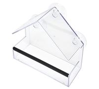 RASTKY Mangiatoia Automatica per Uccelli per Giardino e Cortile - Ideale per Uso Esterno Ed Interno, Offre un'esperienza Unica di Birdwatching con Potenti Ventose Parole Chiave all'aperto