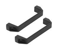 RASTKY Maniglia per Porta in Lega di Alluminio 2 Pezzi Maniglia per Porta per da 180 Mm Distanza tra i Fori per per Armadio Ad Alta Resistenza in Lega di Alluminio per per Armadio (BLACK)