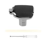 RASTKY Manopola del Ergonomica Sferica, Base Nera con Profilo Cromato Ricambio per Autovetture