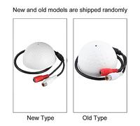 RASTKY Micro Pickup per Monitoraggio da 150 M2, Mini Pickup per Voce Chiara per Sicurezza CCTV, Ideale per Sale Esami e Luoghi Pubblici