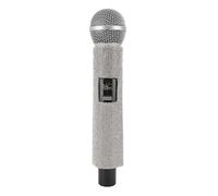 RASTKY Microfonico Wireless Suono Chiaro Karaoke Microfono Dinamico per Performance Sul Palco Metallo 1 Set per Studio di Registrazione