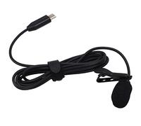 RASTKY Microfono Lavalier Tipo C Electret Omnidirezionale da Bavero per ONE RS, Plug and Play per Webcasting Corsi Web, Cavo da 1,5 M