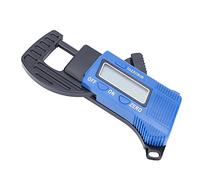 RASTKY Micrometro Digitale con Display LCD, Strumento di Misurazione da 0-1 Pollici per Artigiani della Pelle, Misuratore di Spessore Digitale in Materiale Plastico per gli Appassionati del Fai da Te