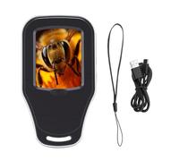 RASTKY Microscopio Digitale Portatile HD Piccola Lente D'ingrandimento Elettronica Luce LED Regolabile per la Manutenzione Didattica della Ricerca Scientifica