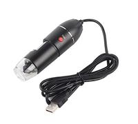 RASTKY Microscopio USB 500X di Alta qualità con Piattaforma di Supporto, Regolazione della Messa a Fuoco, Luce LED, Ideale per il Rilevamento, Funzionamento Conveniente, 3 unità