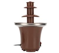 RASTKY Mini Fontana di Cioccolato Compatta 45 ℃ Riscaldamento 35 W Fontana per Fonduta per Regali Domestici, Facile da Trasportare per Preparare Snack