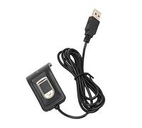RASTKY Mini Lettore di Impronte Digitali Scanner PC USB Compatto, Contiene 10 Impronte Digitali, Riconoscimento a 360° per, Ideale per il Controllo degli Accessi di Sicurezza
