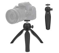 RASTKY Mini Supporto per Treppiede Portatile Testa a Sfera Regolabile da Tavolo per Fotografia di Smartphone SLR ABS Angolo di Rotazione di 360° Foro per Vite da 1/4 Pollici 1X Supporto per