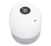 RASTKY Mini Tritatutto Elettrico per Aglio, Tritaverdure da Efficiente per la Casa o il Viaggio - Robot da Compatto e Portatile, Portatile per Famiglie e Campeggio - Plastica e Acciaio (WHITE)