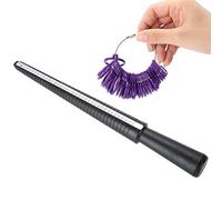 RASTKY Misuratore di Anelli in Plastica Strumento per Misurare il Dito per Trovare con Sicurezza la Misura del Tuo Anello a Casa, Misure HK UK Strumento di Misurazione per la Misura del Mandrino per