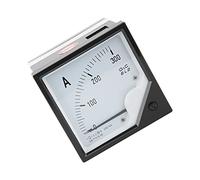 RASTKY Misuratore di Corrente da Pannello Analogico 6L2 300A/5A Amperometro a Puntatore per Strumenti di Misura Elettrici, Test AC/DC Nell'industria Chimica Metallurgica