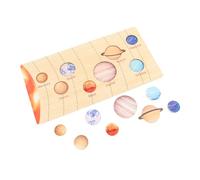RASTKY Modello in Legno del Solare Puzzle Board Gioco di Memoria del Pensiero Logico, Materiale Sicuro in Tiglio, Il Gioco di Accoppiamento Stimola Le Funzioni Cognitive, per L'Educazione della