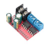 RASTKY Modulo di Azionamento A Doppio Motore con Regolazione PWM per Motori: Controllo Indipendente da 5 A, Rotazione in Senso Orario/antiorario, Alimentazione 3-14 V, Motori Passo-passo con Ponte H
