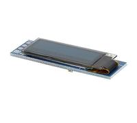 RASTKY Modulo Display OLED 128x32 da 0,91" Display LCD Bianco/blu Autoilluminato per il Risparmio Energetico (BLUE)