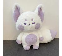 RASTKY Morbido Peluche Volpe, Simpatico Cuscino di Peluche per Bambini, Corpo della Volpe a Intera da 60 Cm, Comodo Materiale, 4 Colori Diversi, Cuscino per lo Schienale per Lavorare Al (#2)