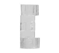 RASTKY Morsetto per la Gestione dei Cavi Efficiente Supporto per L'ordine dei Cavi Clamp/Holder per 20 Pezzi per L'organizzazione della Scrivania di Casa e Ufficio/Bianco/Grigio (Trasparente)