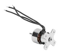 RASTKY Motore 1400 Dimensioni Compatte Leggero Funzionamento Stabile per Velivoli RC per KT Board Schiuma Velivoli Ad Ala Fissa Argento 1,5 Mm 14,1 Mm 7,3 (2000KV)