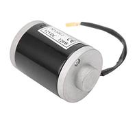 RASTKY Motore a Spazzole Piccole da 120 W con Puleggia a Cinghia Comodo e Sicuro da Usare per Scooter Elettrici e Tricicli Motore da 12 V in Lega di Alluminio