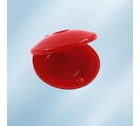 RASTKY Naccherina per Dita per Bambini Strumento a Percussione in Plastica Dal Design Adorabile, Migliora la capacità di Percezione della Musica per i Bambini, Interazione con i Genitori (rosso)