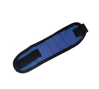 RASTKY Organizer per Braccialetti Magnetici a 3 File | Polsino da Lavoro Portatile per Viti e Chiodi | Professionisti degli Assemblatori | Panno di Oxford (blu scuro)