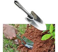 RASTKY Pala da Giardino Durevole in Acciaio Inossidabile per Fiori, Piccola Vanga Resistente per la Raccolta e la Semina Sul Campo, Strumento per Diserbo Resistente Alla Ruggine per gli Appassionati