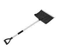 RASTKY Pala da Spingineve Forte e Staccabile in Lega di Alluminio per Rimozione Esterna per Spalatura del Ghiaccio Invernale per Giardino e Garage 53,0x17,7x13,0 Pollici