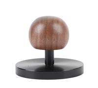 RASTKY Paletta per caffè in Acciaio Inossidabile Pressino per caffè Martello per in Lega di Alluminio con Manico Sferico in Legno Accessorio per la Preparazione del Cucchiaino da a Doppio Uso (58MM)