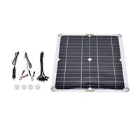 RASTKY Pannello Solare Leggero 200W 5V Scheda Caricatore Solare Impermeabile Sottile per Luci di Emergenza